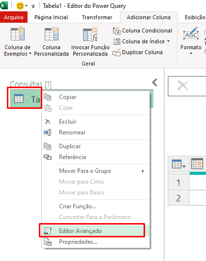 Ebitor avançado do Power Query - linguagem m - Joviano