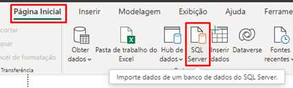 Power Query - Menu Página Inicial