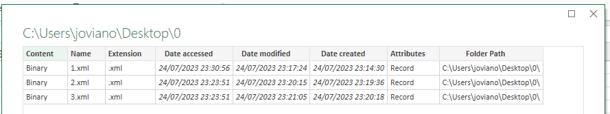 Power Query importar